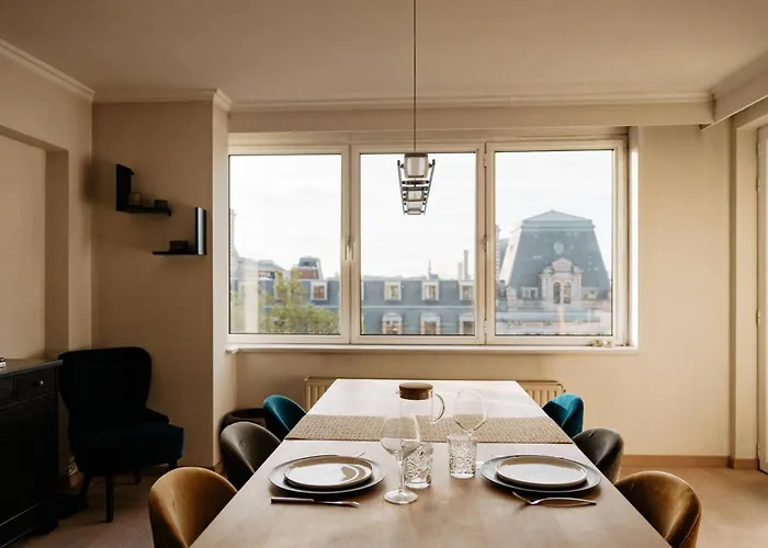 Zonnig Appartement Met Prachtig Uitzicht Op A+Locatie